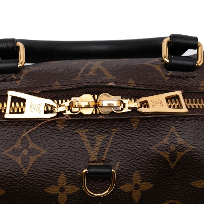 Louis Vuitton Monogram Petite Malle Souple (SHG-SGA0VN) - Image 8