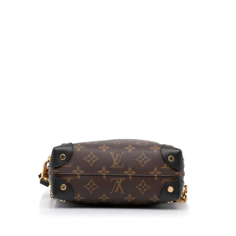 Louis Vuitton Monogram Petite Malle Souple (SHG-SGA0VN) - Image 5