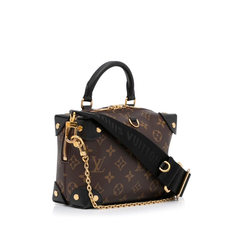 Louis Vuitton Monogram Petite Malle Souple (SHG-SGA0VN)