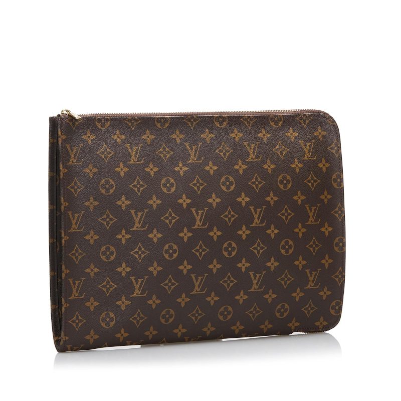 Louis Vuitton Monogram Poche Documents Portfolio (SHG-37952)