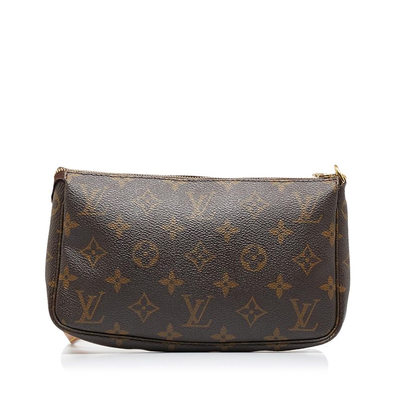 Louis Vuitton Monogram Pochette Accessoires Long Strap (SHG-B9aby9) - Image 2