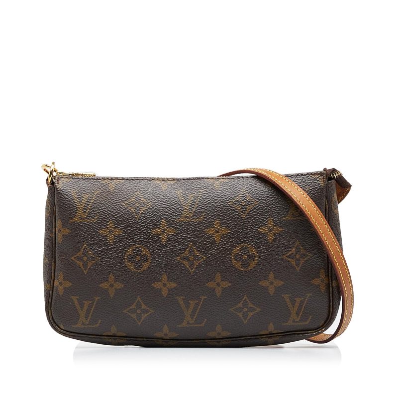 Louis Vuitton Monogram Pochette Accessoires Long Strap (SHG-B9aby9) - Image 9