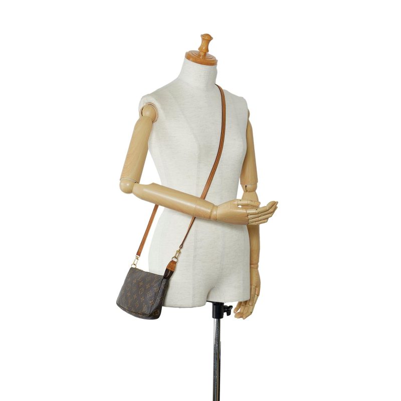 Louis Vuitton Monogram Pochette Accessoires Long Strap (SHG-B9aby9) - Image 4