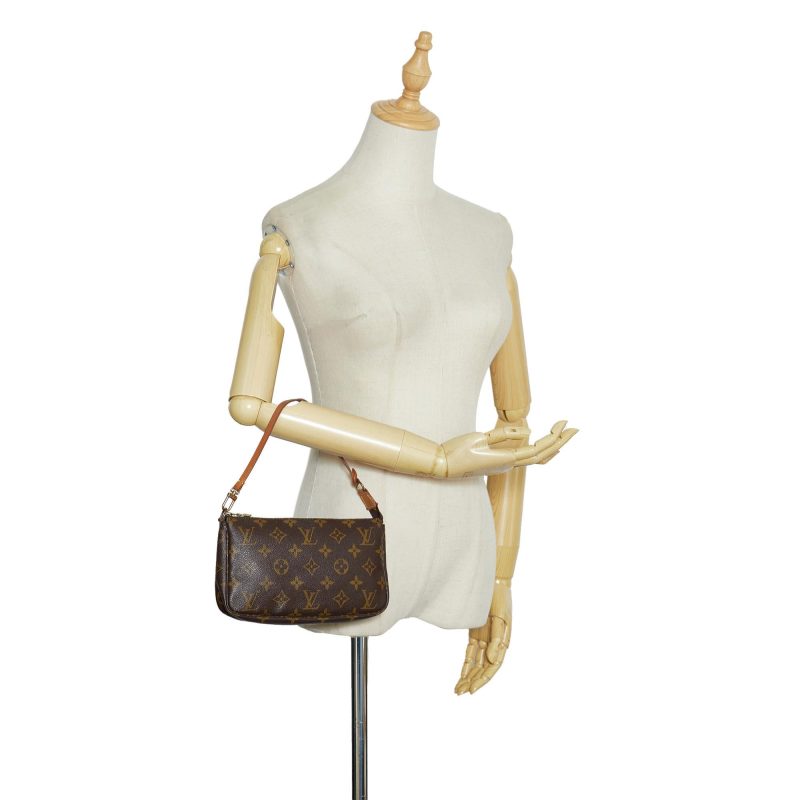 Louis Vuitton Monogram Pochette Accessoires (SHG-X1lNER) - Image 4