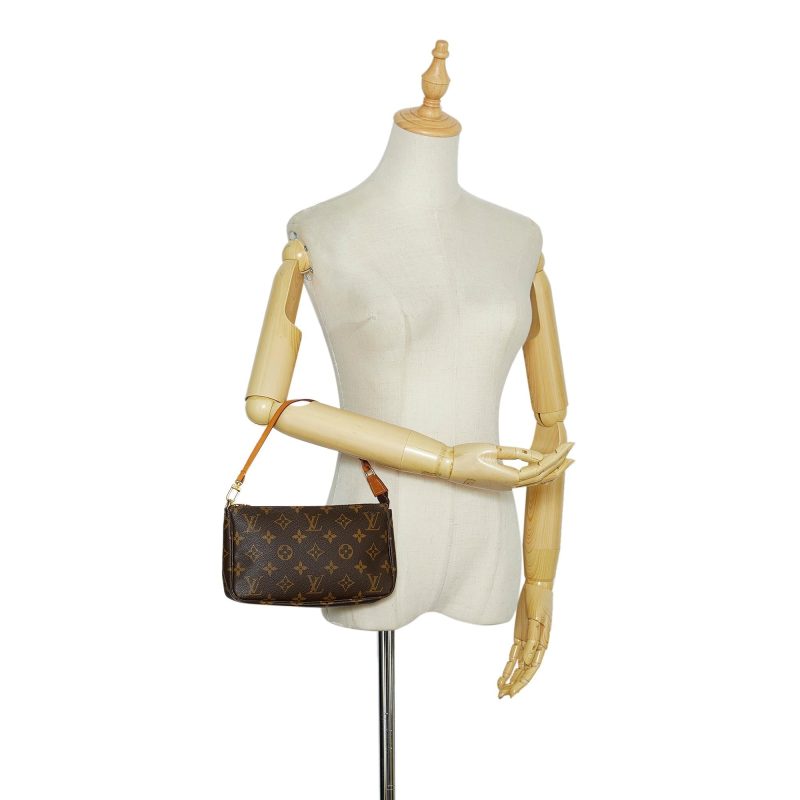 Louis Vuitton Monogram Pochette Accessoires (SHG-bTwtNC) - Image 4