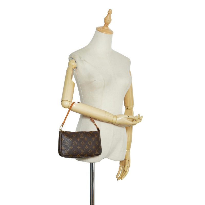 Louis Vuitton Monogram Pochette Accessoires (SHG-QEW445) - Image 4