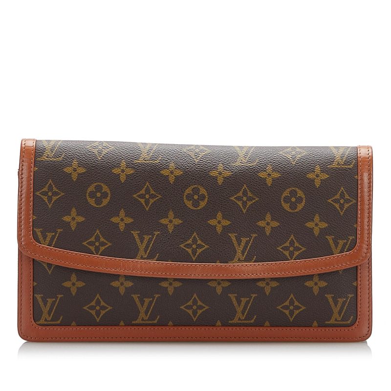 Louis Vuitton Monogram Pochette Dame GM (SHG-37858) - Image 9
