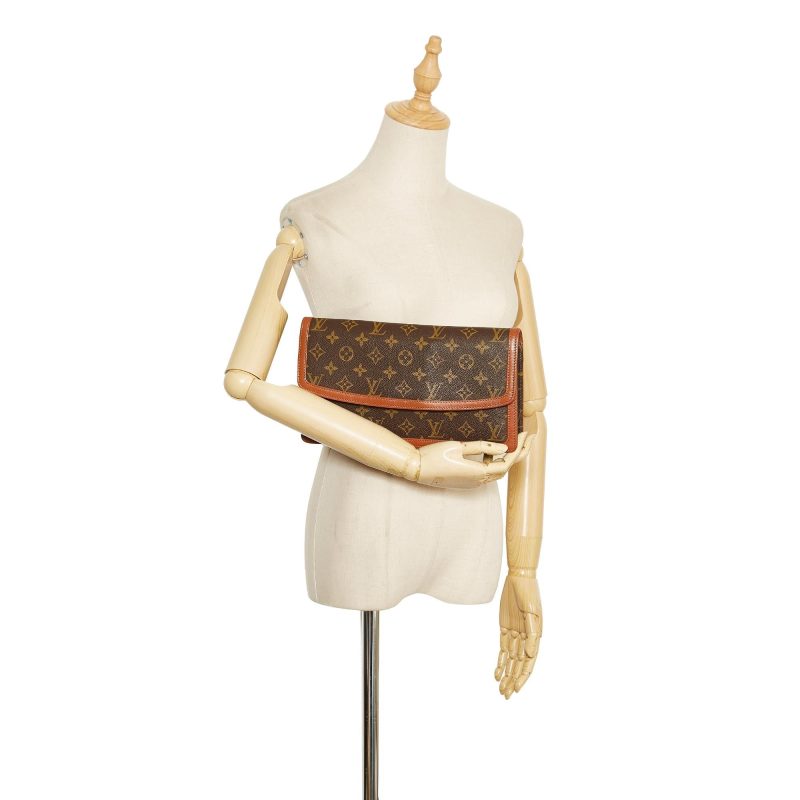 Louis Vuitton Monogram Pochette Dame GM (SHG-37858) - Image 4