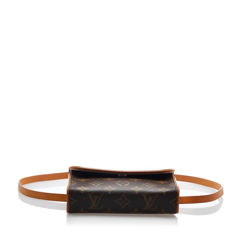 Louis Vuitton Monogram Pochette Florentine (SHG-aUVAme) - Image 3