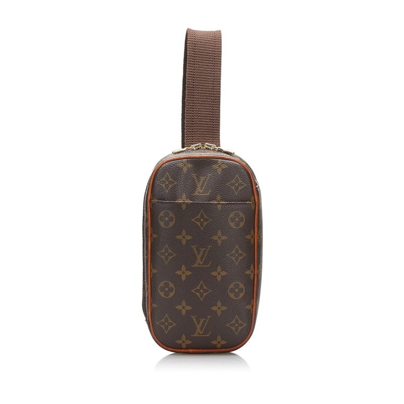 Louis Vuitton Monogram Pochette Gange (SHG-L9EoNA) - Image 9