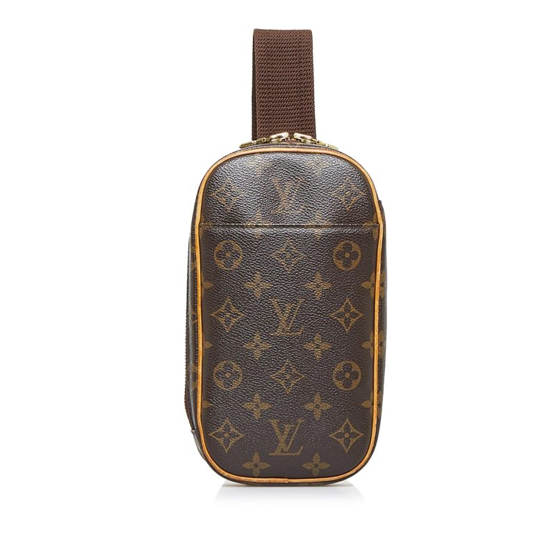 Louis Vuitton Monogram Pochette Gange (SHG-wfi0Bu) - Image 9