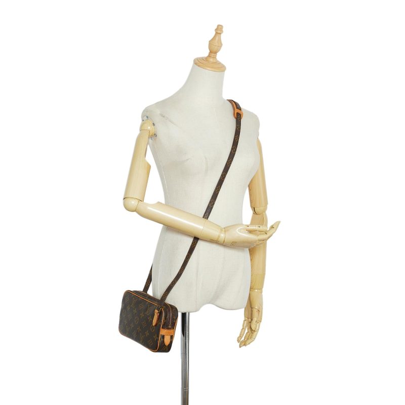Louis Vuitton Monogram Pochette Marly Bandouliere (SHG-zkEFpR) - Image 4