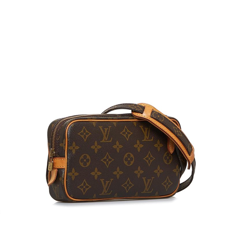 Louis Vuitton Monogram Pochette Marly Bandouliere (SHG-zkEFpR)