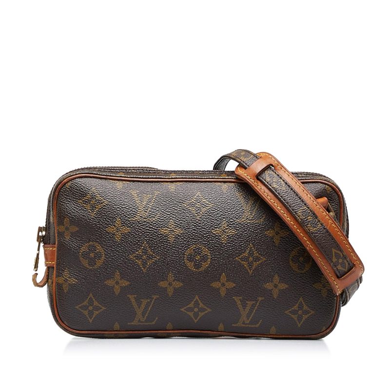 Louis Vuitton Monogram Pochette Marly Bandouliere (SHG-b0JPWi) - Image 11