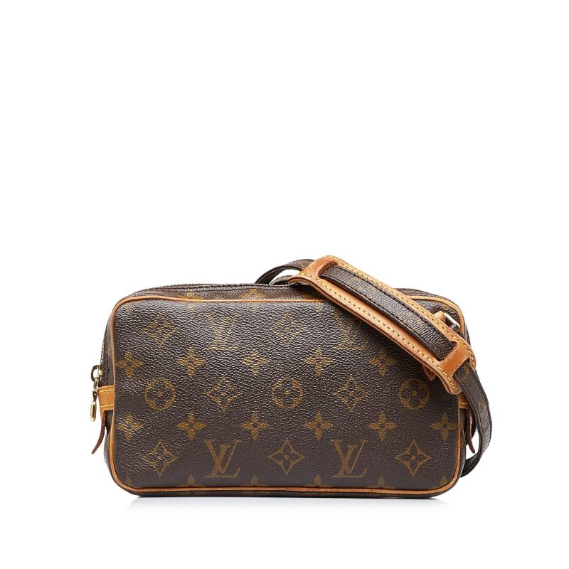 Louis Vuitton Monogram Pochette Marly Bandouliere (SHG-HzXiwc) - Image 11
