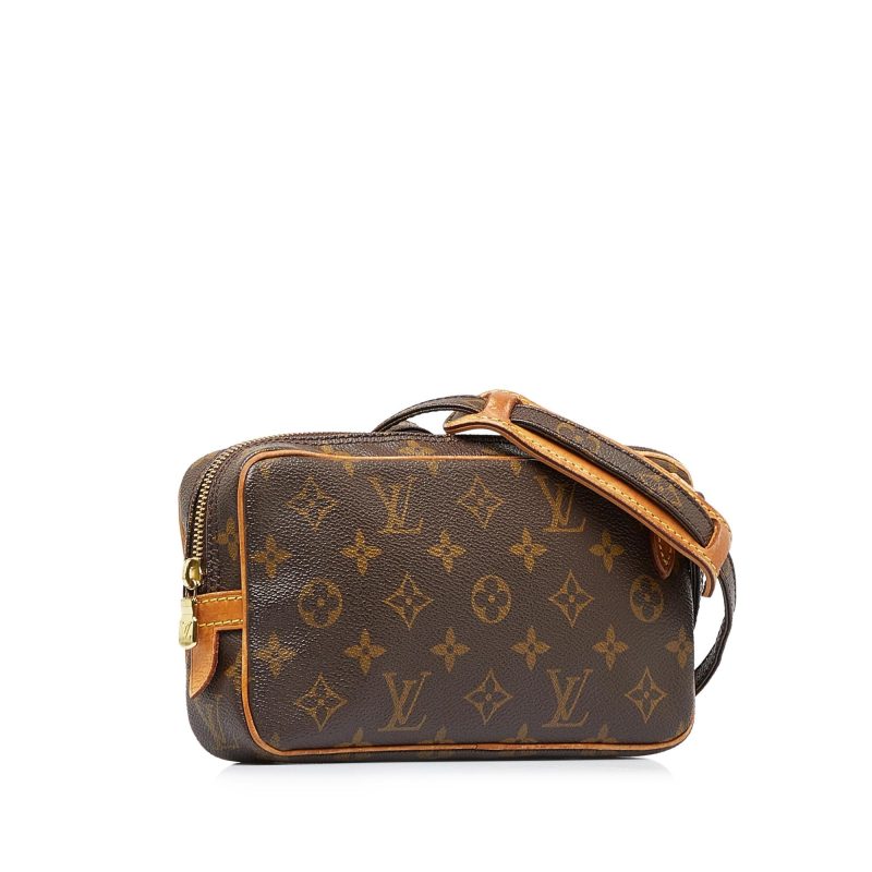 Louis Vuitton Monogram Pochette Marly Bandouliere (SHG-HzXiwc)