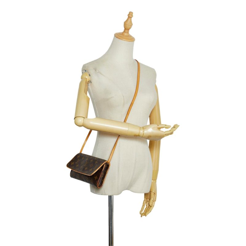 Louis Vuitton Monogram Pochette Twin GM (SHG-YOEP3V) - Image 4