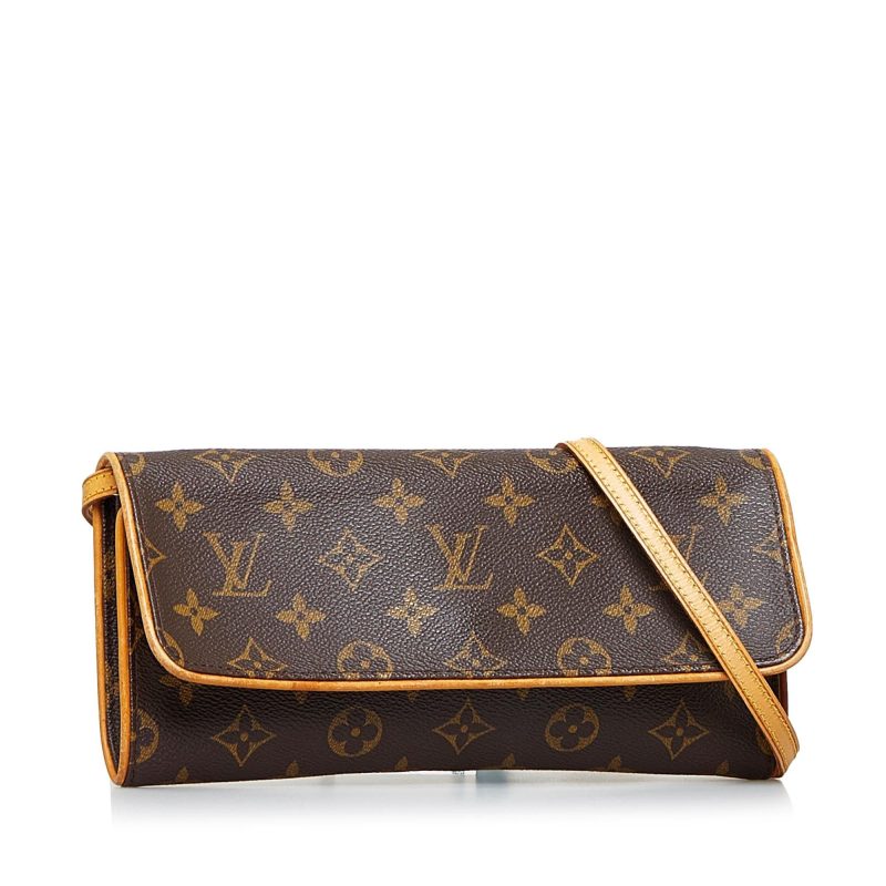Louis Vuitton Monogram Pochette Twin GM (SHG-YOEP3V)