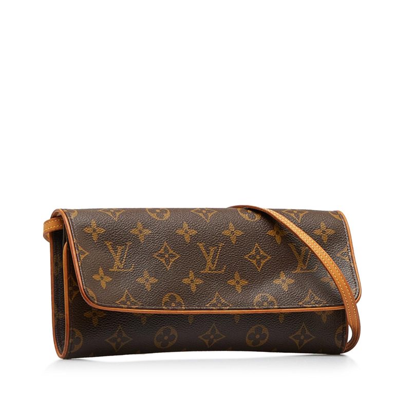 Louis Vuitton Monogram Pochette Twin GM (SHG-Re2GaJ)