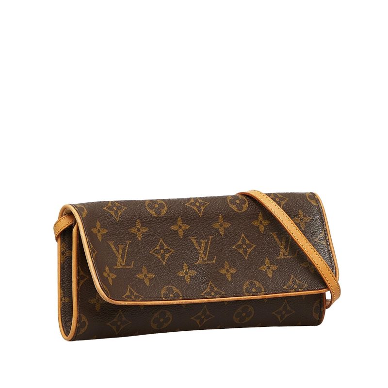 Louis Vuitton Monogram Pochette Twin GM (SHG-p2aaUx)
