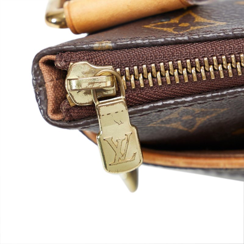 Louis Vuitton Monogram Pochette Valmy (SHG-NC9xDn) - Image 8
