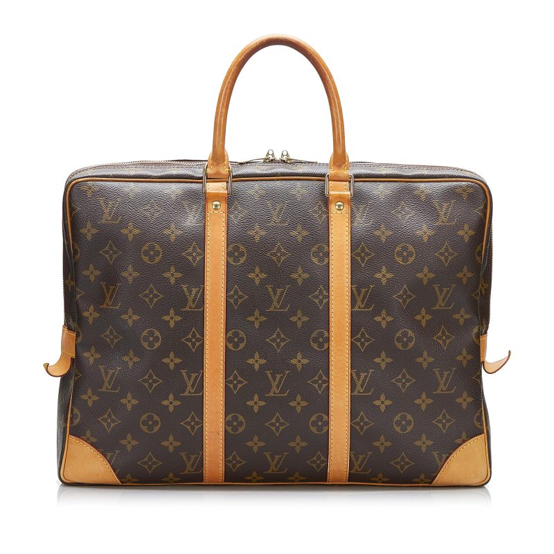 Louis Vuitton Monogram Porte Documents Voyage (SHG-UsspB5) - Image 2