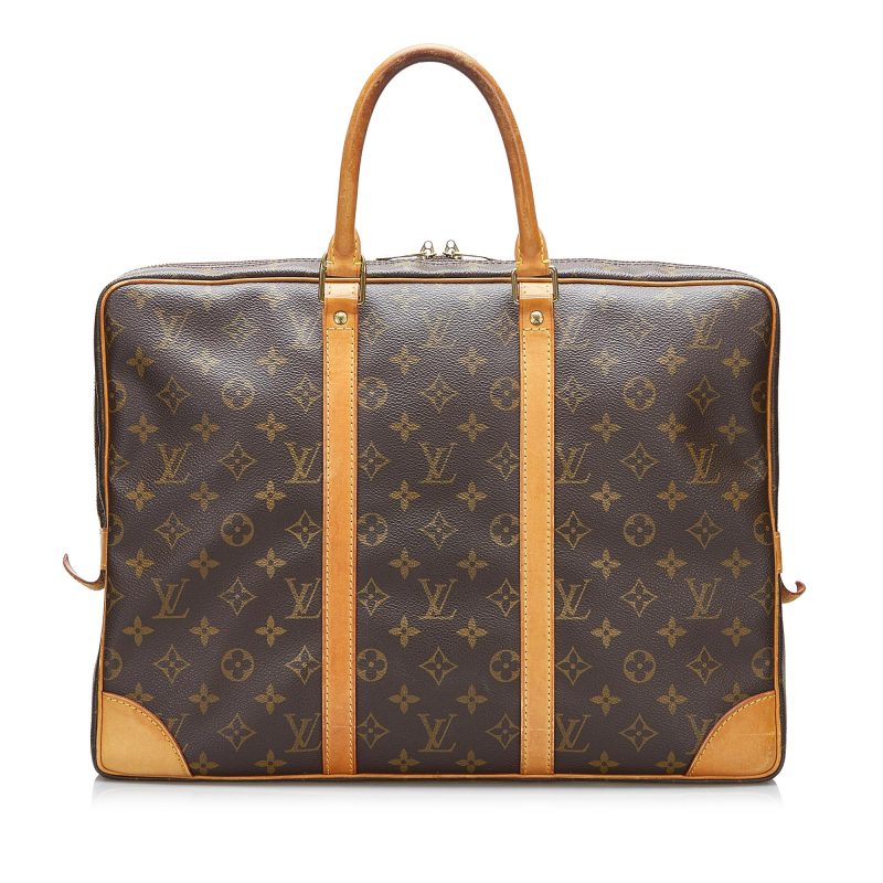 Louis Vuitton Monogram Porte Documents Voyage (SHG-UsspB5) - Image 9