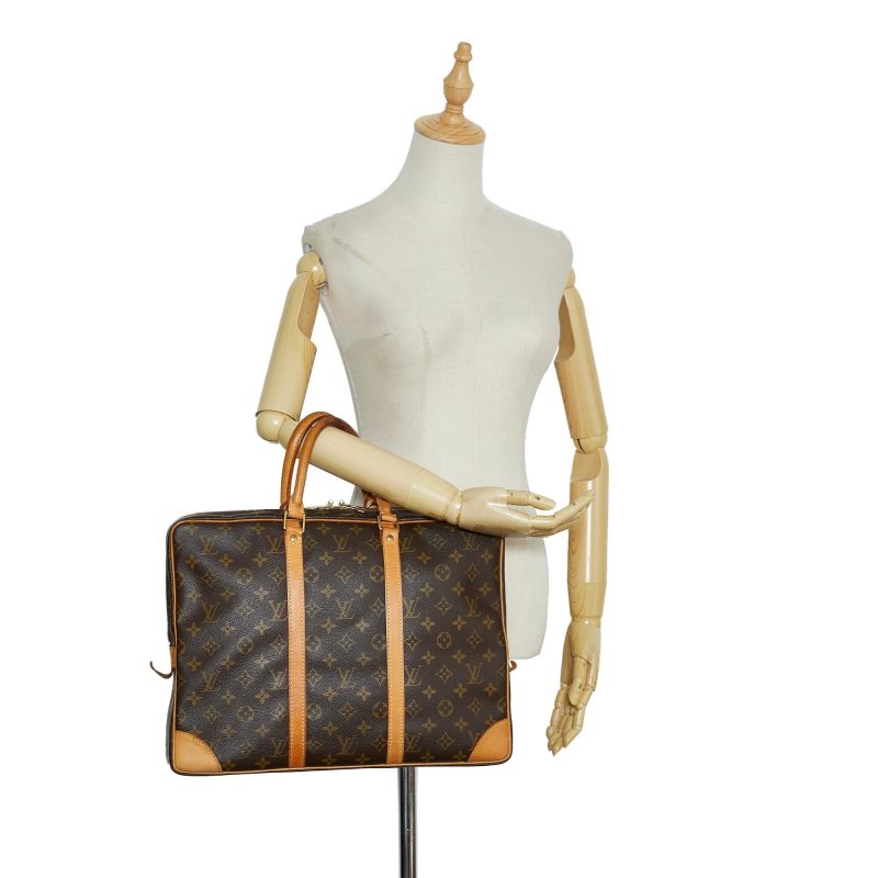Louis Vuitton Monogram Porte Documents Voyage (SHG-UsspB5) - Image 4