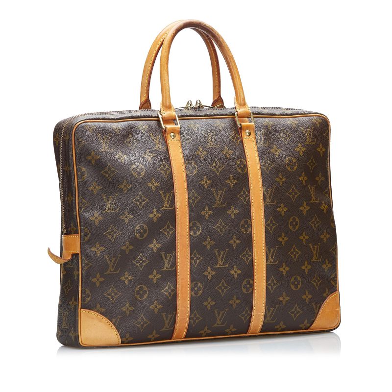 Louis Vuitton Monogram Porte Documents Voyage (SHG-UsspB5)