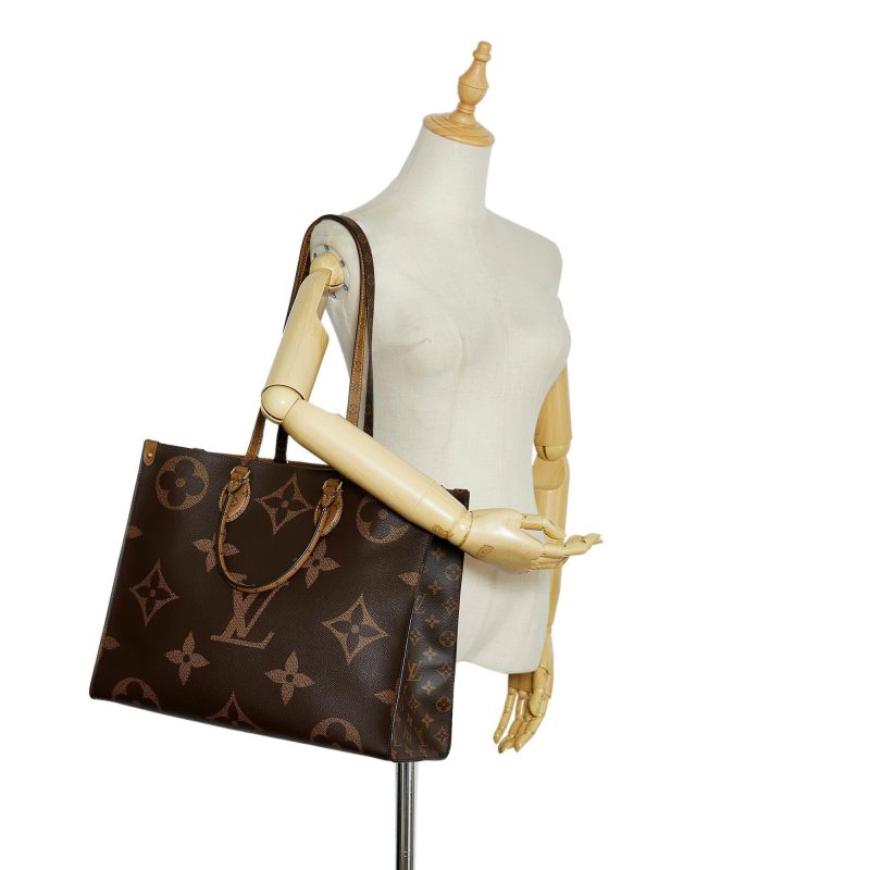 Louis Vuitton Monogram Reverse Giant Onthego GM (SHG-1N6HHY) - Image 4