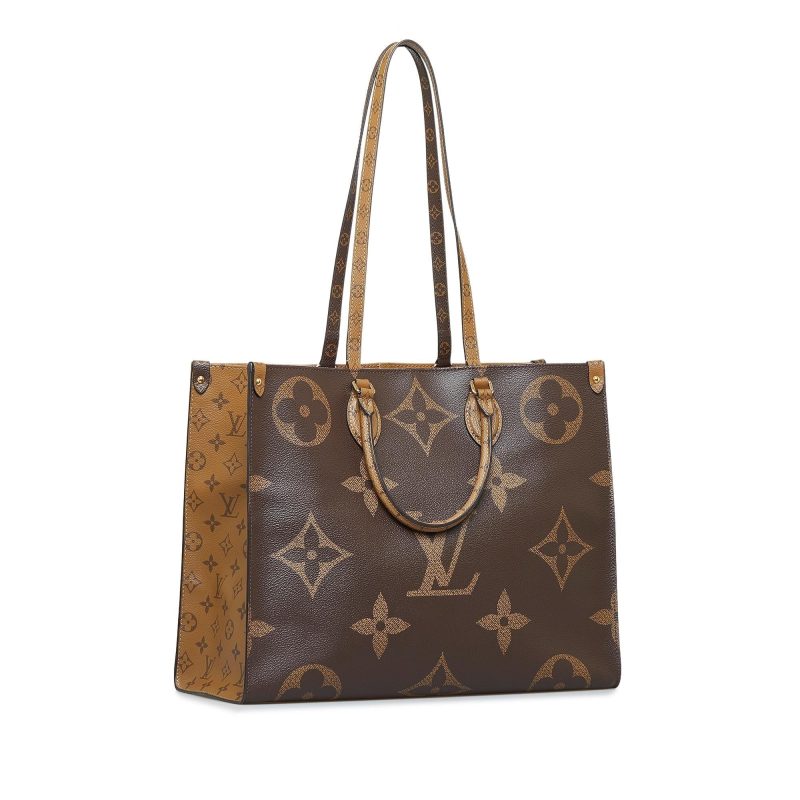 Louis Vuitton Monogram Reverse Giant Onthego GM (SHG-1N6HHY)