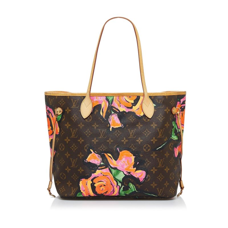 Louis Vuitton Monogram Roses Neverfull MM (SHG-v6L1z7) - Image 2