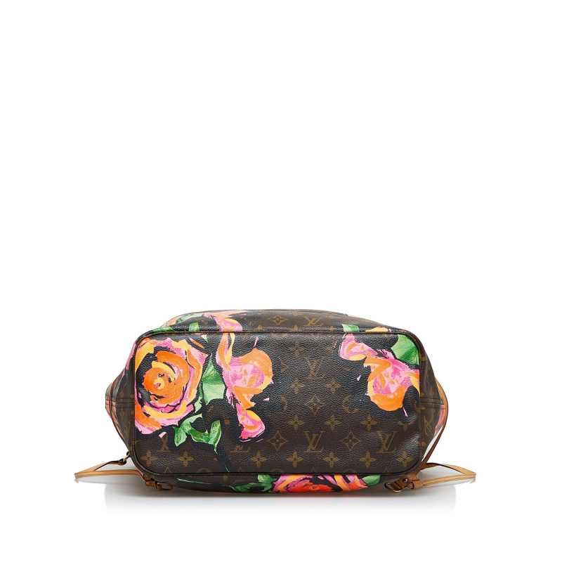 Louis Vuitton Monogram Roses Neverfull MM (SHG-v6L1z7) - Image 3