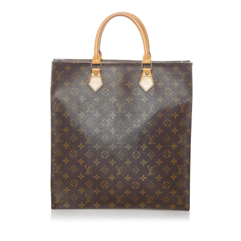 Louis Vuitton Monogram Sac Plat (SHG-32304) - Image 8