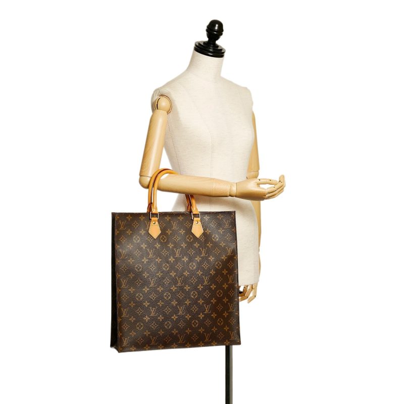 Louis Vuitton Monogram Sac Plat (SHG-32937) - Image 4