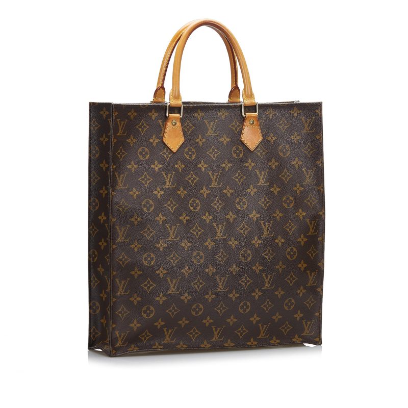 Louis Vuitton Monogram Sac Plat (SHG-DORyox)