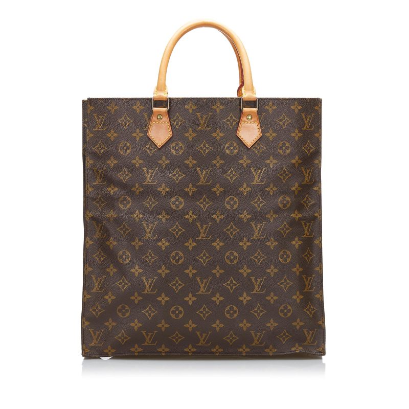 Louis Vuitton Monogram Sac Plat (SHG-HB59b7) - Image 2