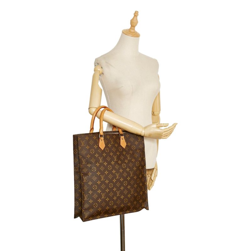 Louis Vuitton Monogram Sac Plat (SHG-HB59b7) - Image 4