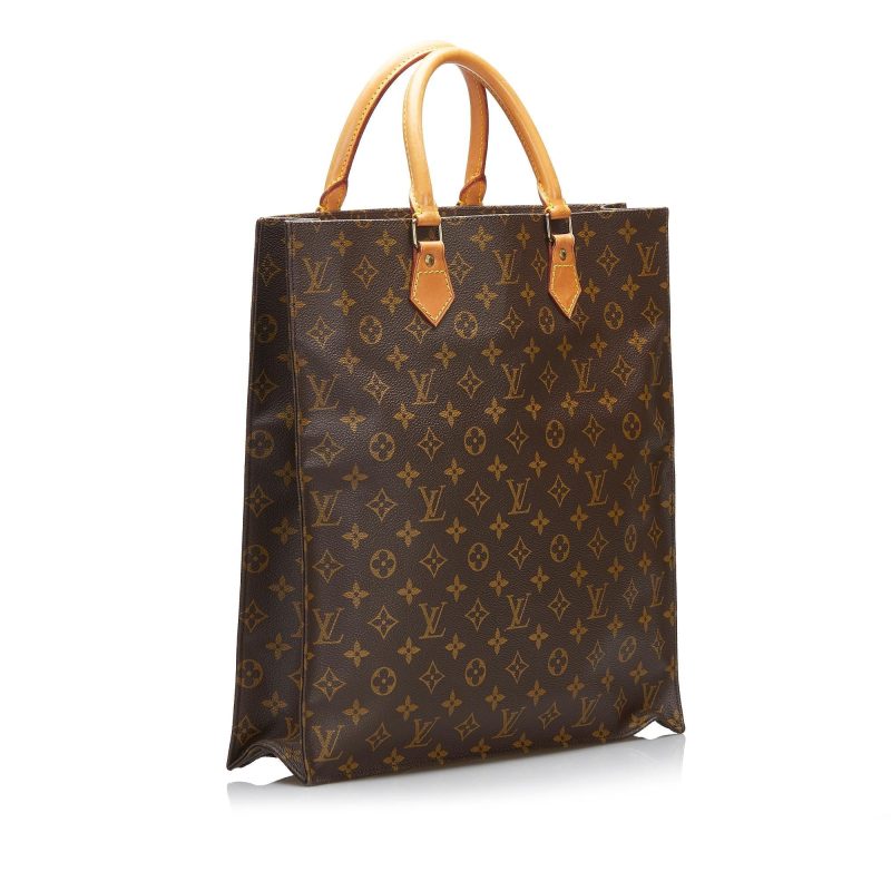 Louis Vuitton Monogram Sac Plat (SHG-HB59b7)