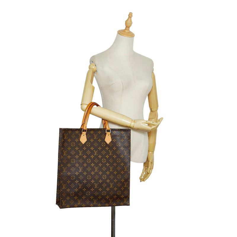 Louis Vuitton Monogram Sac Plat (SHG-y7sz31) - Image 4