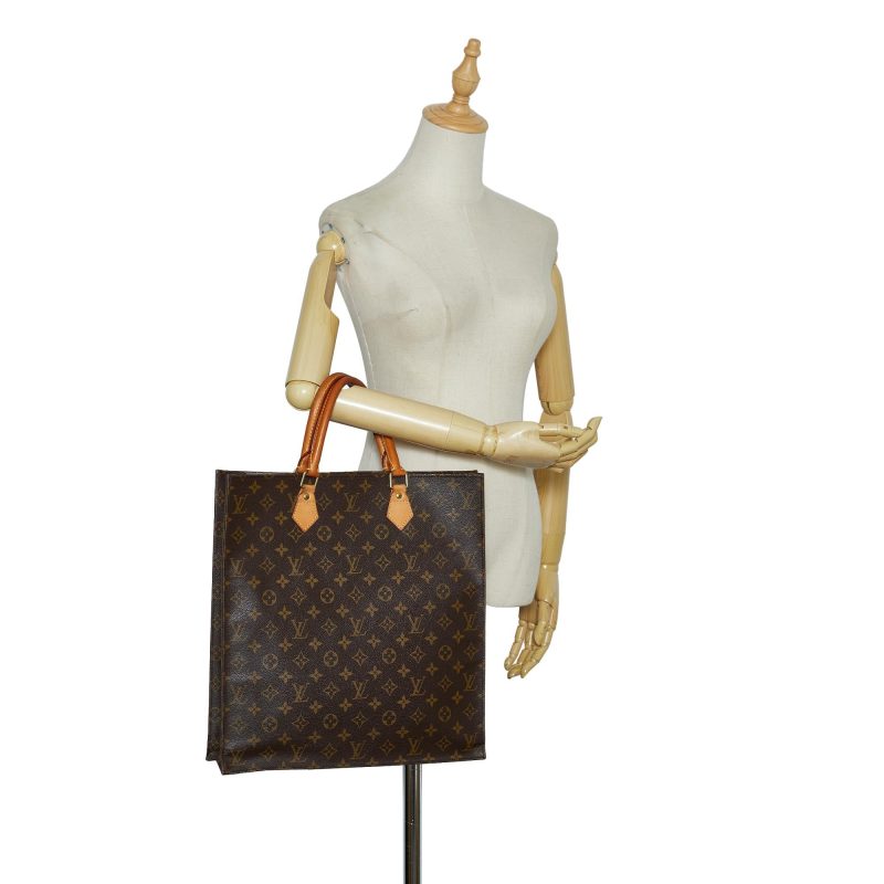 Louis Vuitton Monogram Sac Plat (SHG-HdV4ps) - Image 4