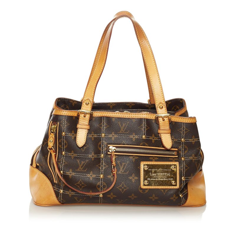 Louis Vuitton Monogram Sac Riveting (SHG-34275) - Image 11