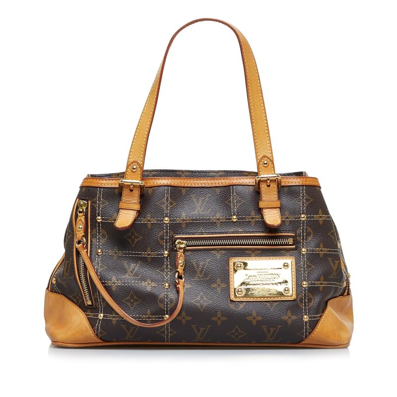 Louis Vuitton Monogram Sac Riveting (SHG-BUsmHv) - Image 10