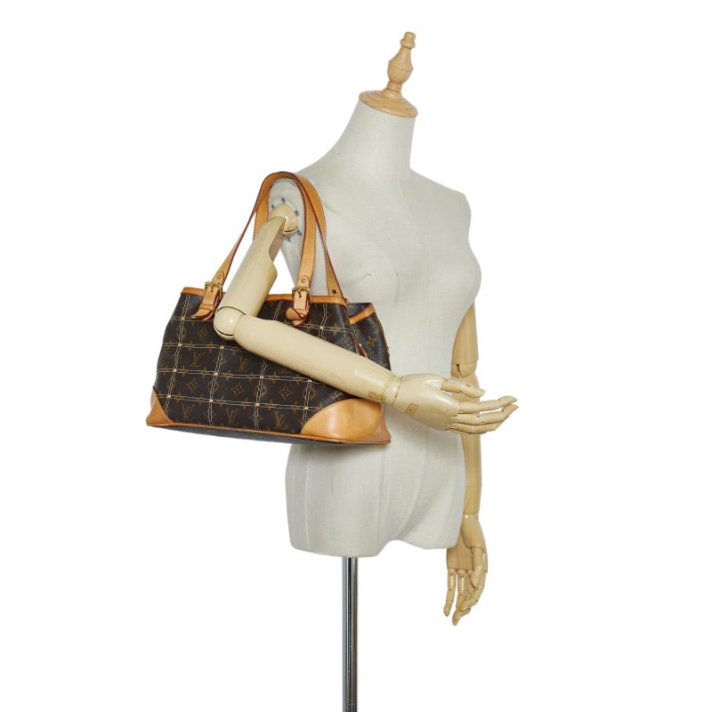 Louis Vuitton Monogram Sac Riveting (SHG-BUsmHv) - Image 4