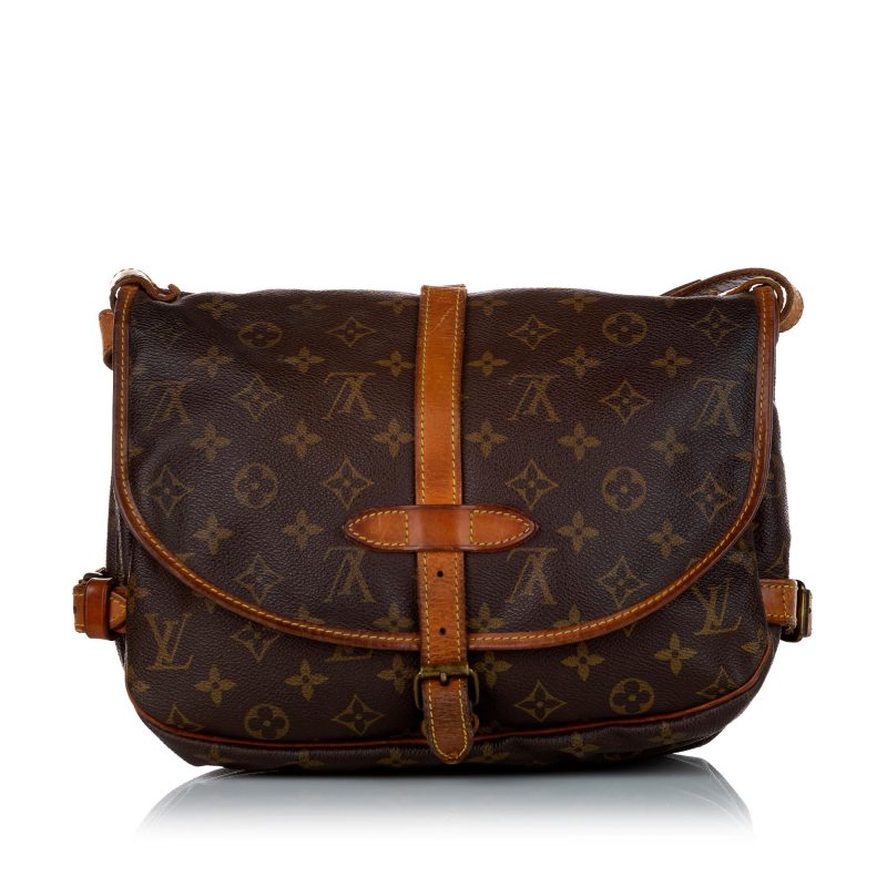 Louis Vuitton Monogram Saumur 25 (SHG-34635) - Image 2