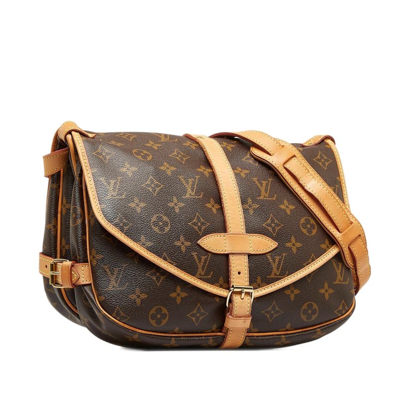 Louis Vuitton Monogram Saumur 25 (SHG-IeZ7vG)