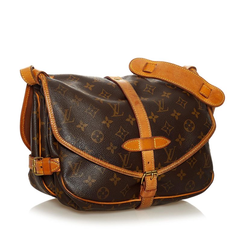 Louis Vuitton Monogram Saumur 30 (SHG-34272)