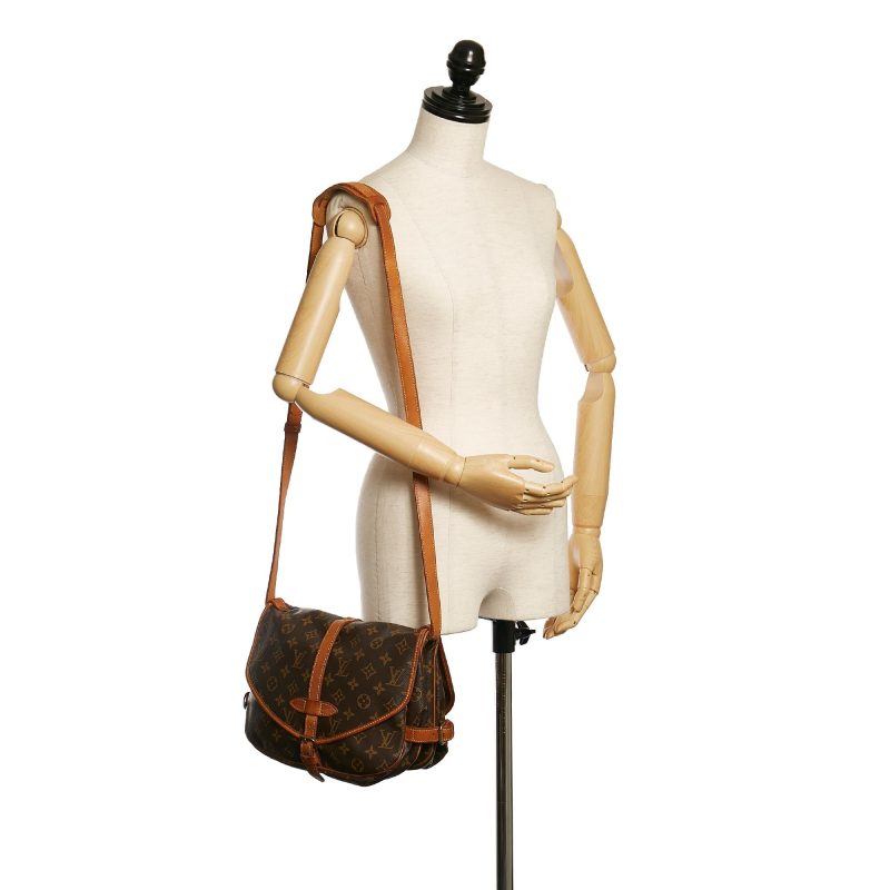 Louis Vuitton Monogram Saumur 30 (SHG-34428) - Image 9