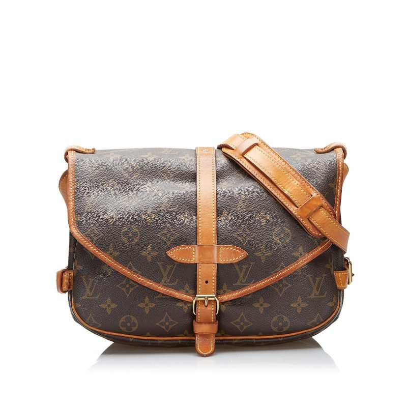 Louis Vuitton Monogram Saumur 30 (SHG-aTnHDs) - Image 10