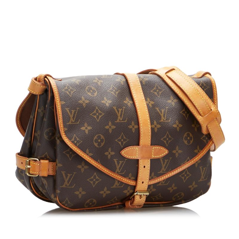 Louis Vuitton Monogram Saumur 30 (SHG-J8FiLC)